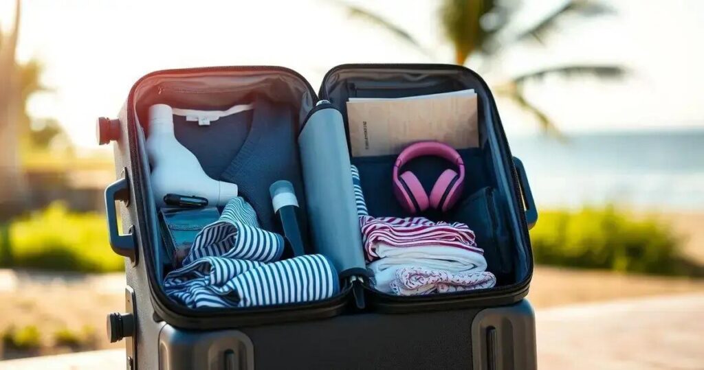 mala de viagem inteligente para mulheres