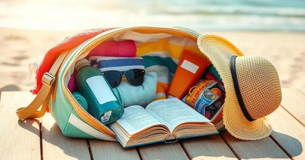 o que levar na mala de viagem para praia