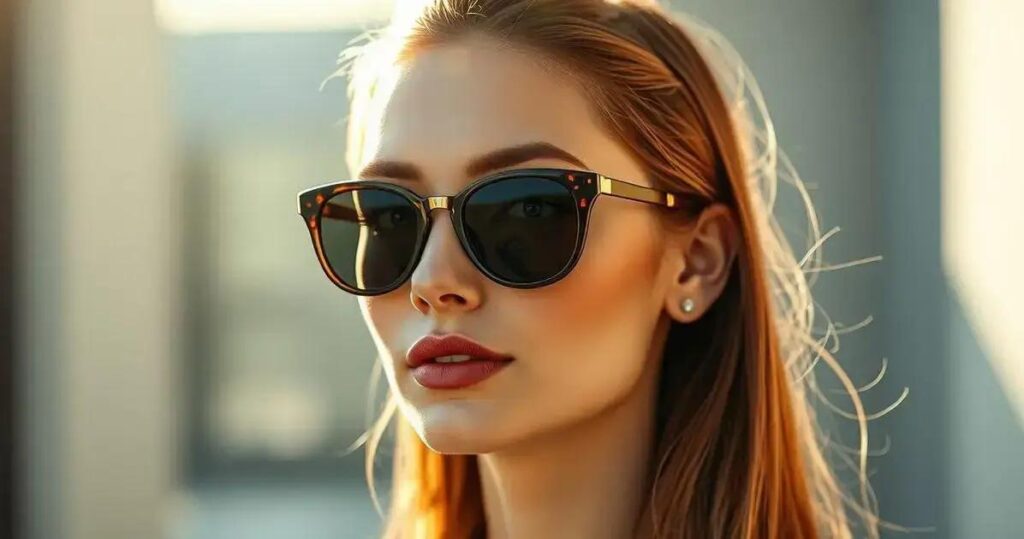 qual tipo de óculos de sol combina com rosto oval feminino