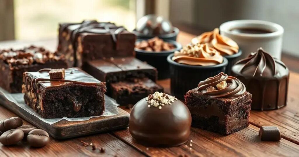 receita com chocolate fácil