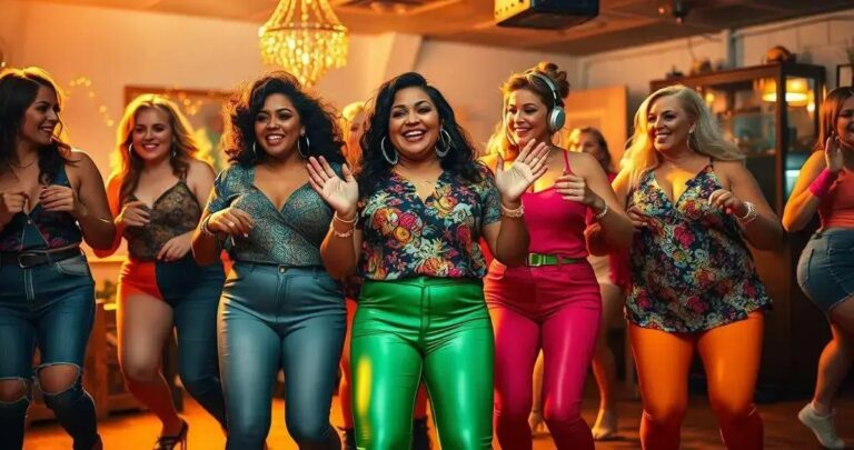 roupa para festa tema anos 80 feminina plus size