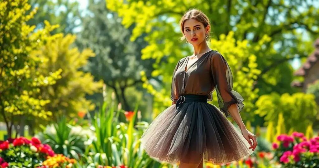 saia de tule como usar em looks modernos