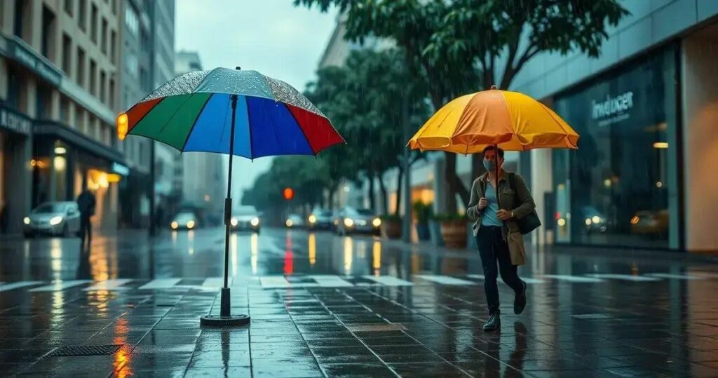 sombrinha ou guarda chuva qual escolher