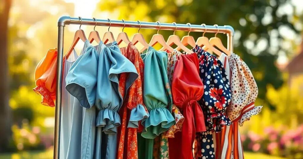 tipos de manga de blusa