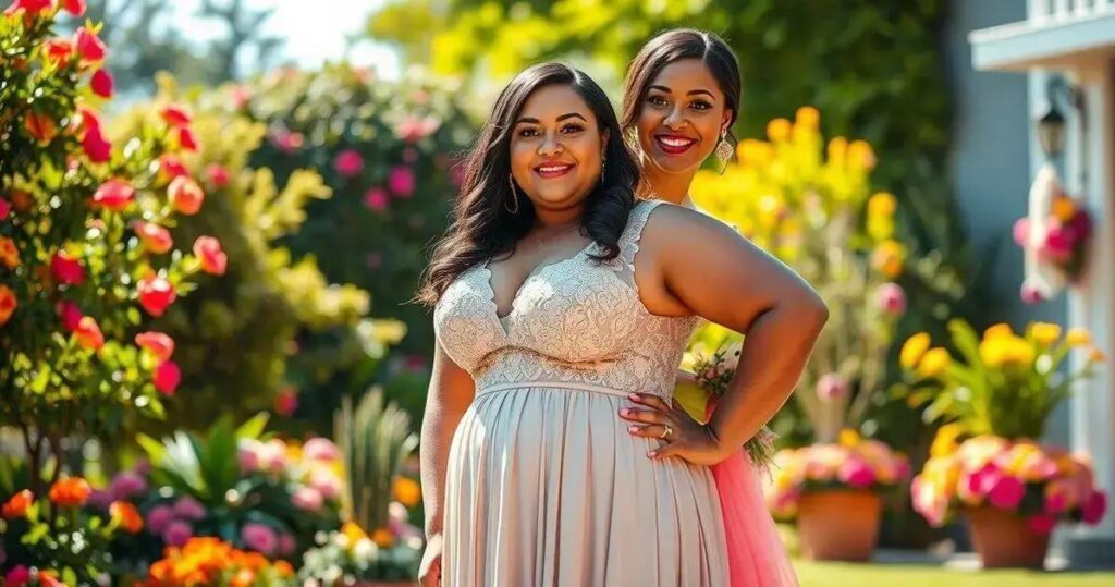 vestido de madrinha plus size