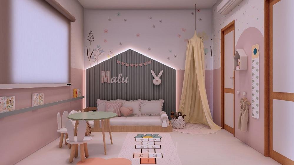 um quarto montessoriano ...
