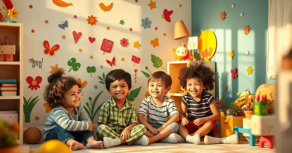 adesivo de parede infantil