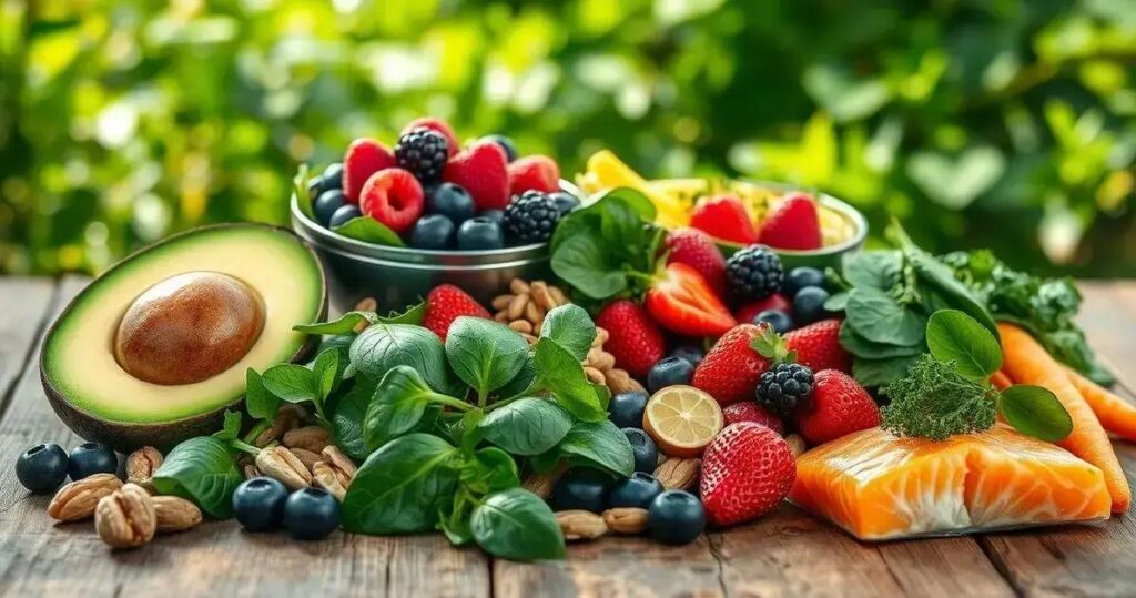 alimentação saudável para pele bonita