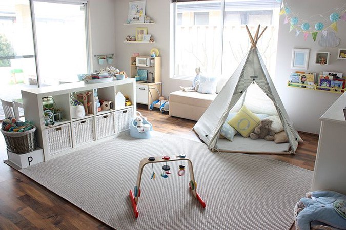 Montessori en las habitaciones infantiles