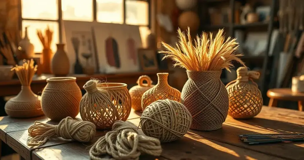 artesanato com sisal