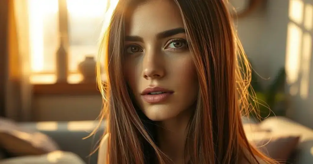 cabelo liso com frizz