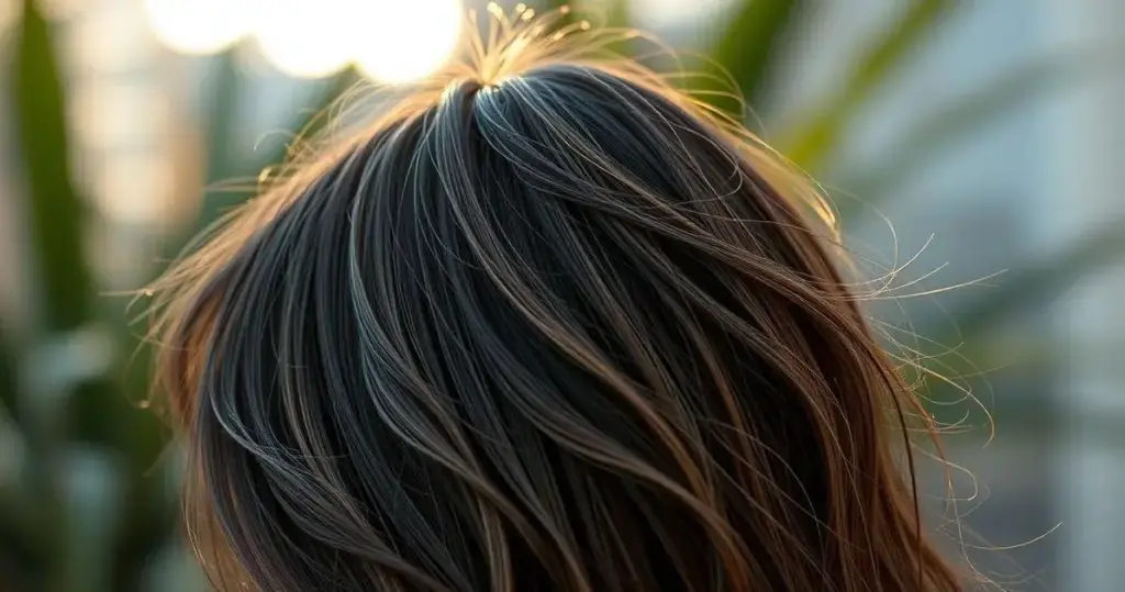 cabelo opaco e sem vida