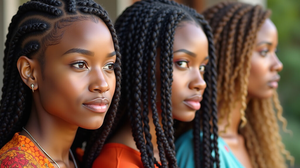 Tranças nagô: expressão de cultura e beleza afro.