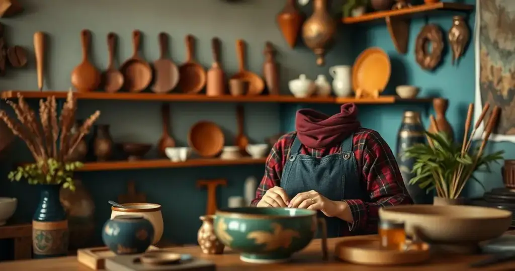 como montar uma loja de artesanato