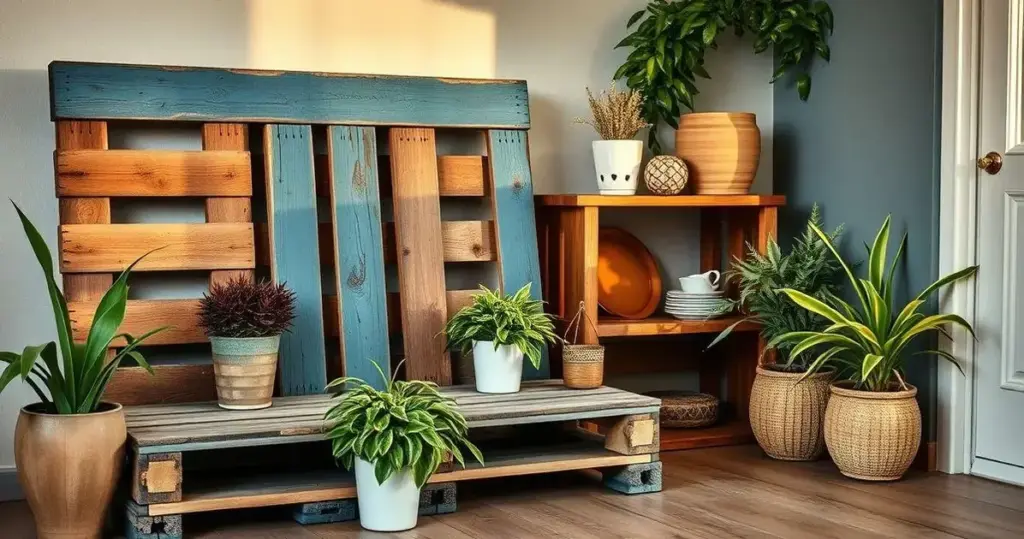 decoração com pallets