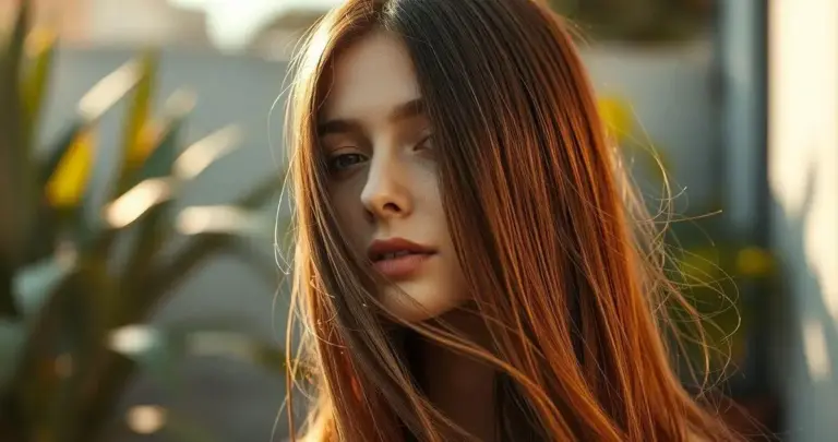 finalização para cabelo liso