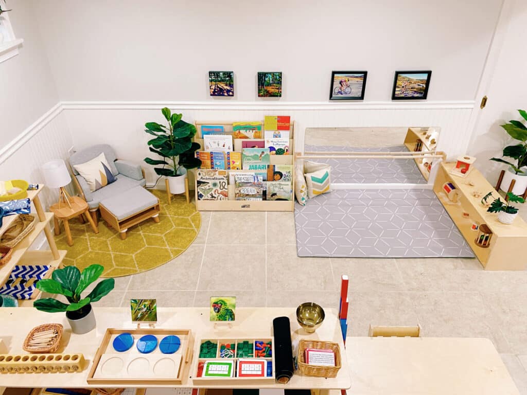 Qué es una sala de juegos Montessori?