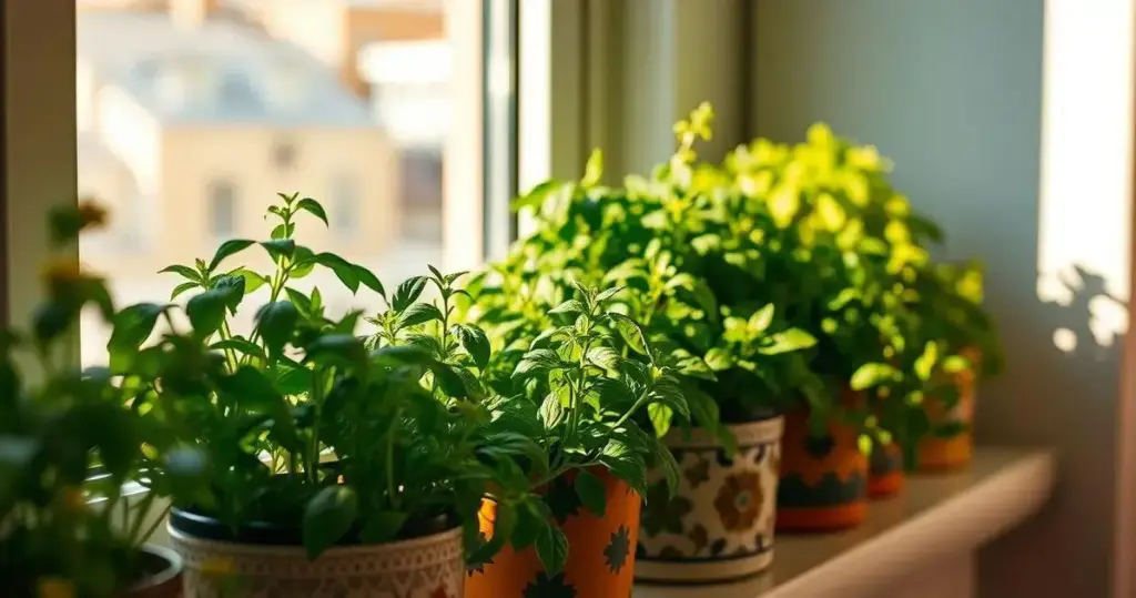 horta em apartamento