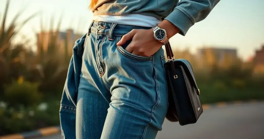 looks com colete jeans curto