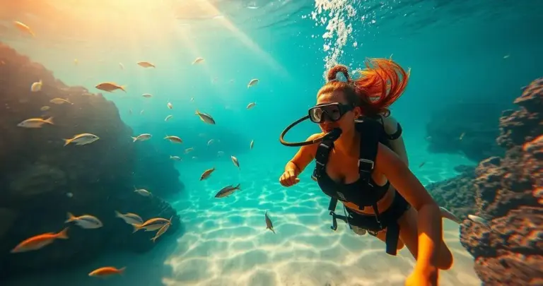 melhores destinos para mergulho no brasil