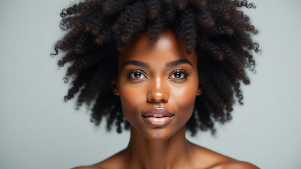 Dicas de styling para cabelo preto ônix no verão 2026.