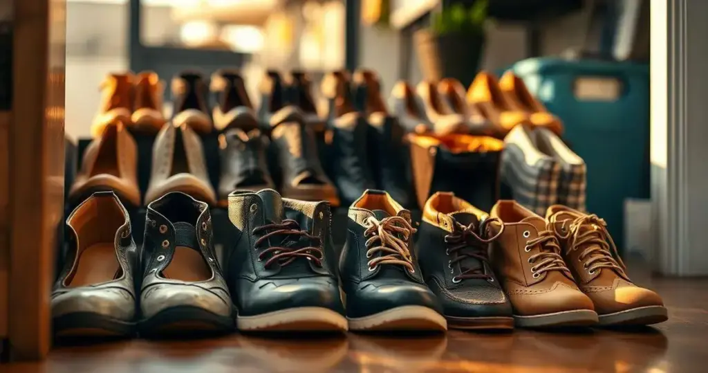 organizar sapatos pouco espaço