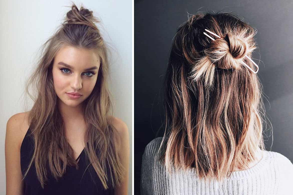 4 penteados fáceis para o dia a dia ...