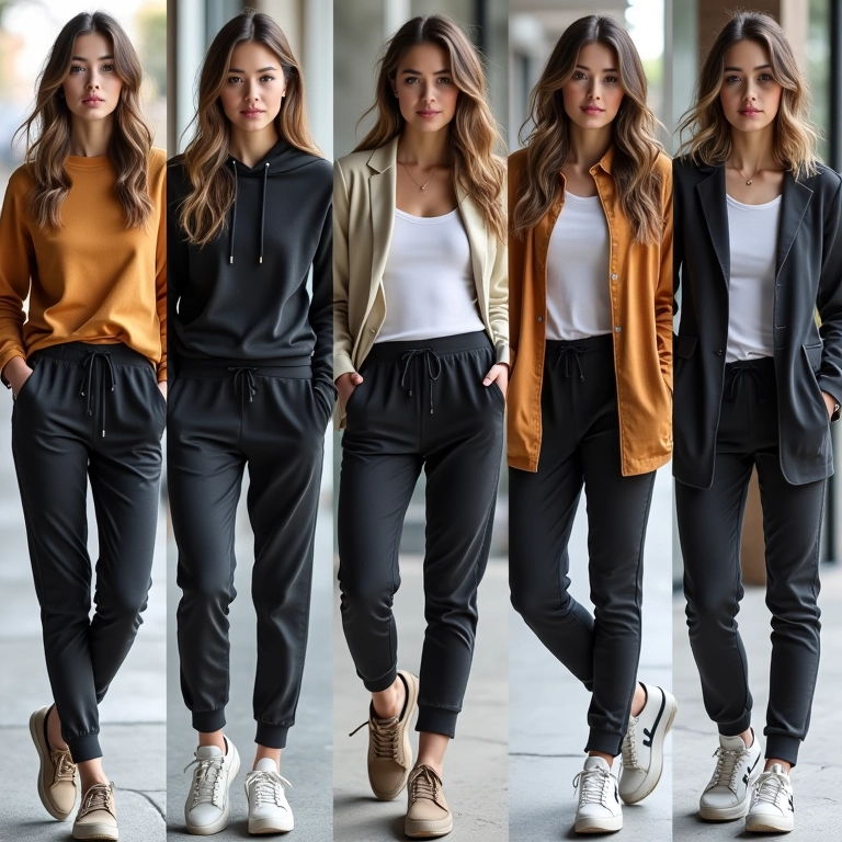 7 looks incríveis com calça jogging para você arrasar.