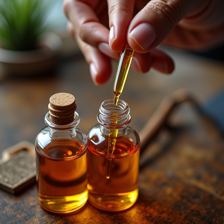 A combinação de notas olfativas para criar a harmonia perfeita.