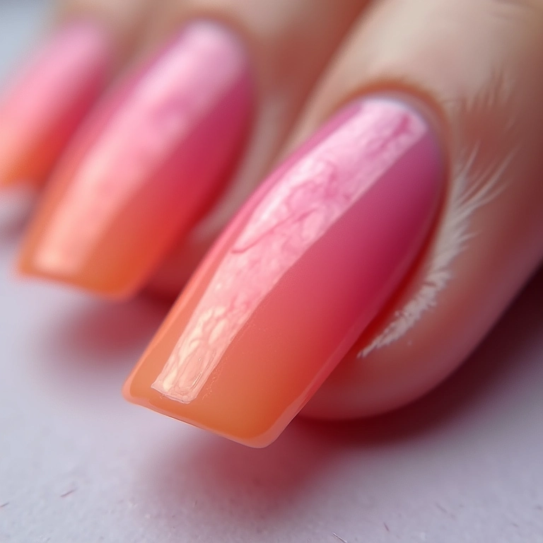 Acabamento impecável de unhas encapsuladas.