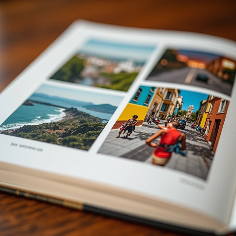 Álbum de fotos artesanal com legendas em LIBRAS, presente especial para o Dia do Surdo.