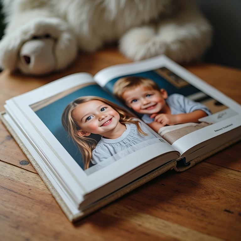 Álbum de fotos personalizado com momentos especiais da carreira odontológica.