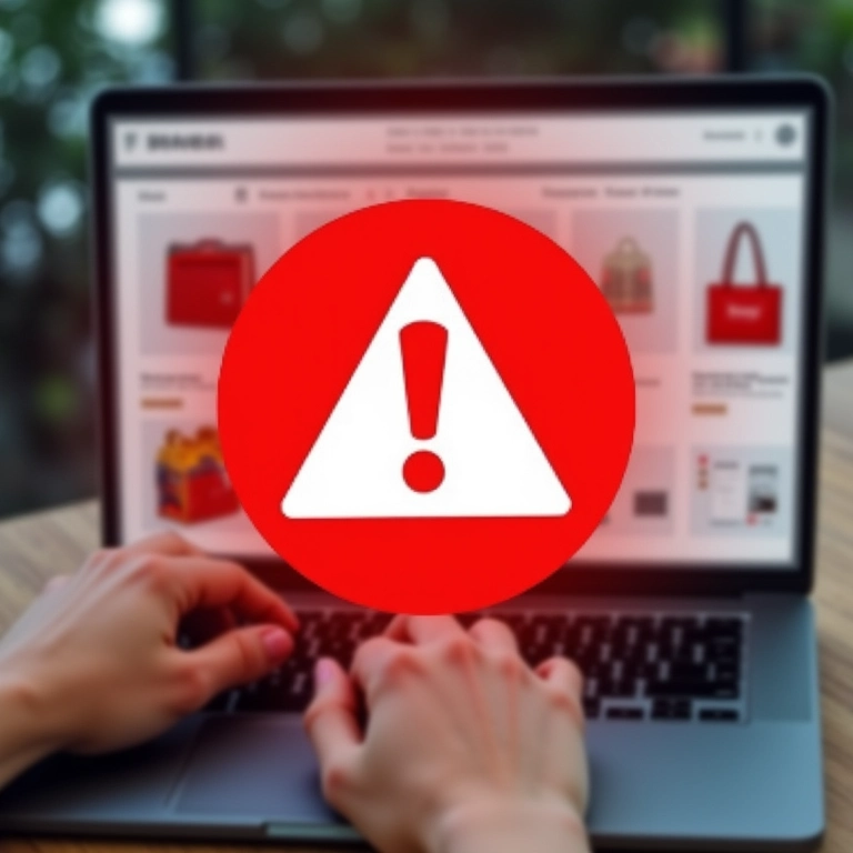 Alerta importante sobre compras online.