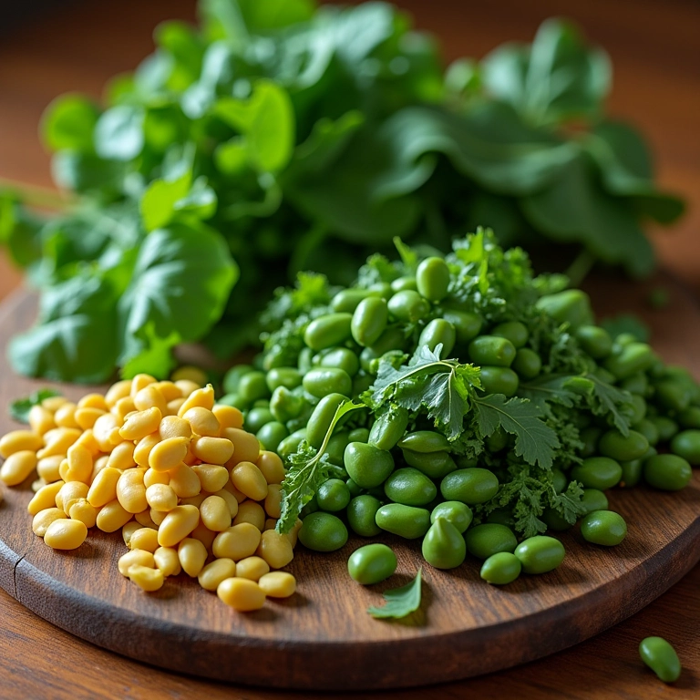 Alimentos ricos em ácido fólico para gestantes.