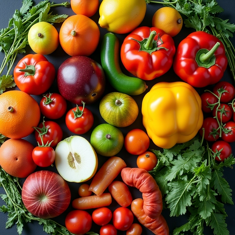 Alimentos saudáveis que influenciam na oleosidade capilar.