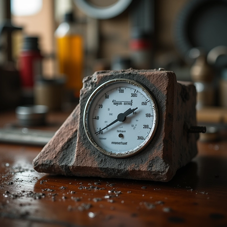 Alta umidade afetando a cura da resina.