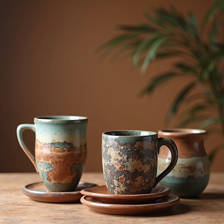 Artesanato em cerâmica: beleza e funcionalidade para presentear.