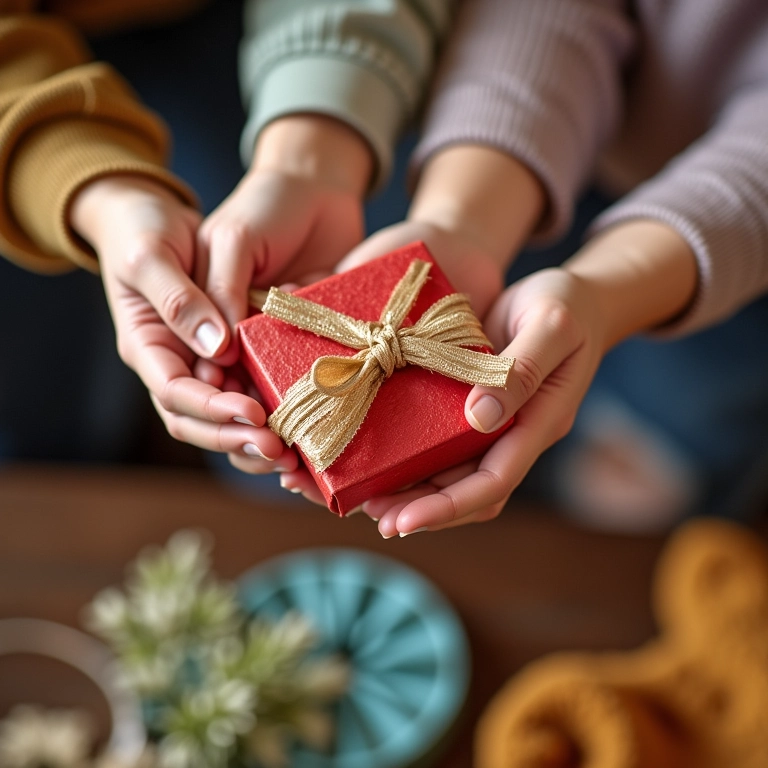 Artesãos criando presentes únicos para o Dia do Terapeuta Ocupacional.
