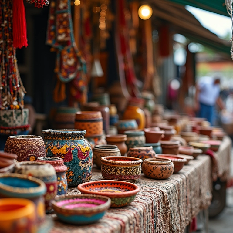 Artesãos diversos vendendo artesanato online em um marketplace brasileiro.