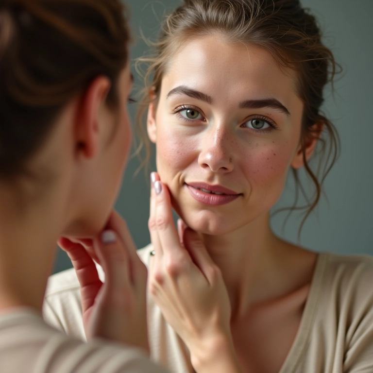Base e corretivo para cobertura de rosácea.