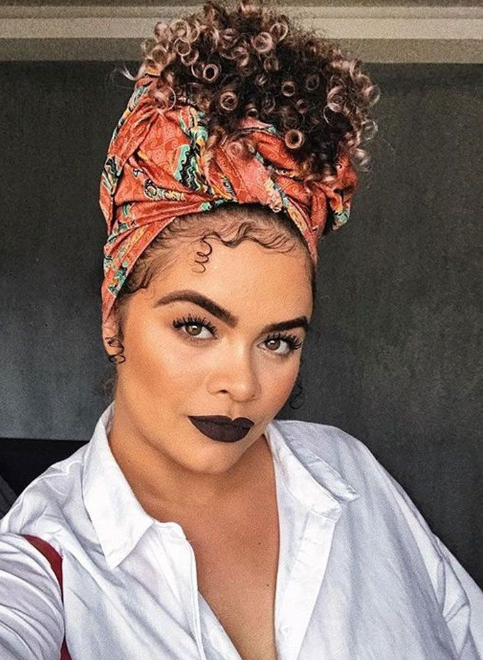 bandanas e scrunchies ...