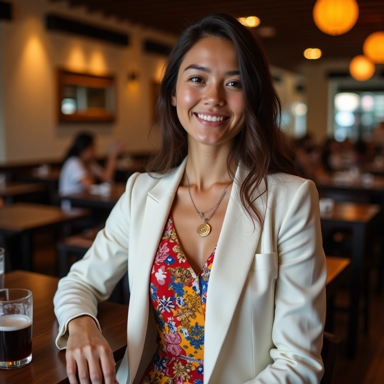 Blazer branco e vestido: look versátil do trabalho ao happy hour.