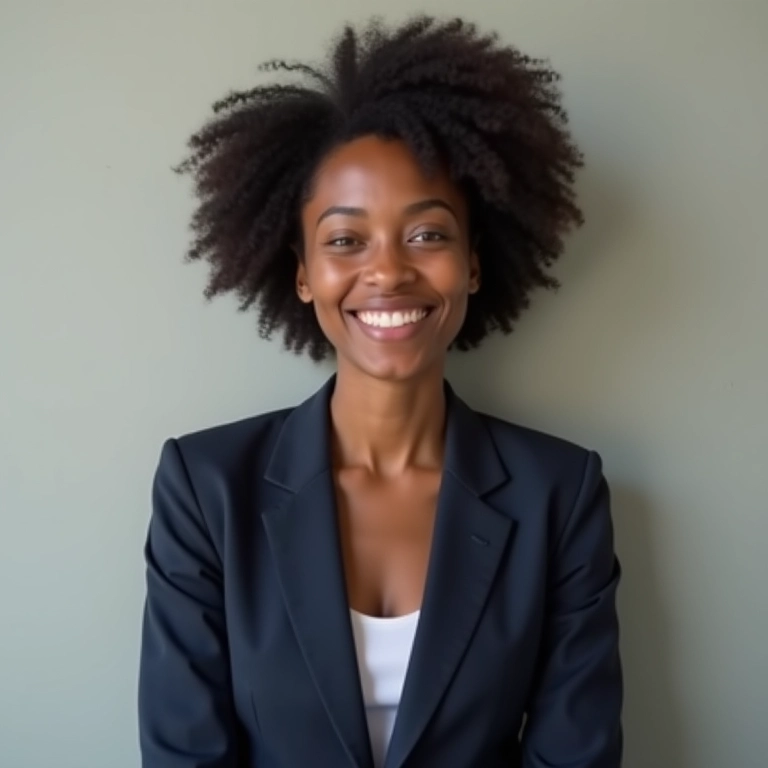 Blazer neutro como peça chave do guarda-roupa agênero.