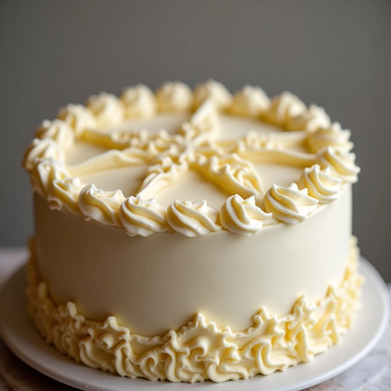 Bolo com texturas de buttercream que proporcionam um show de sensações.