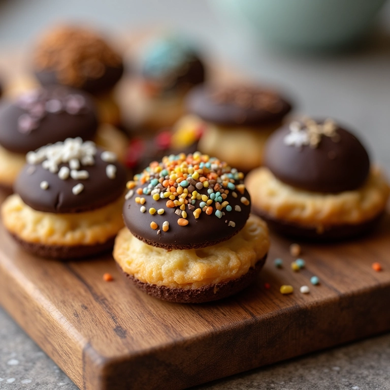 Brigadeiros gourmet como lembrancinhas comestíveis para festa de 15 anos.