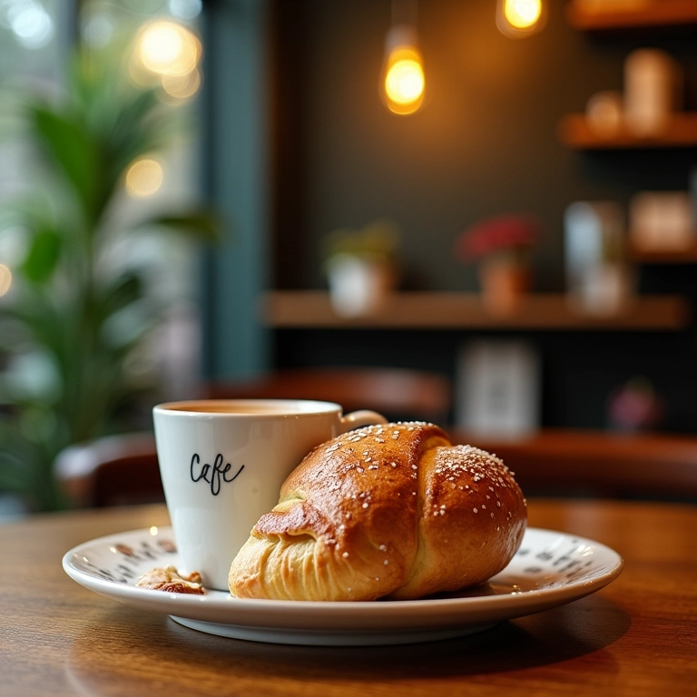 Brunch charmoso no Café Habitual em Jardins, São Paulo.