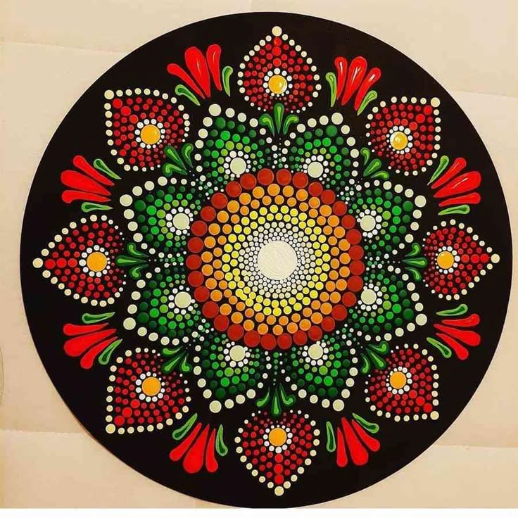 Mandala em pontilhismo: como fazer +50 ...