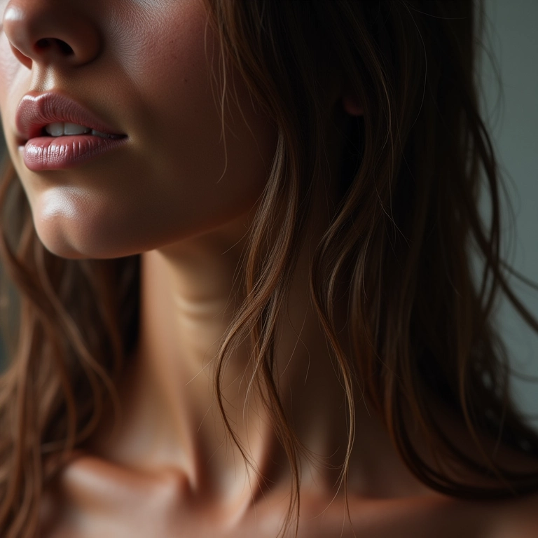 Cabelo áspero e sem brilho precisando de reconstrução.