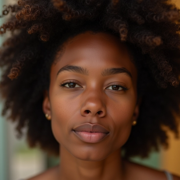 Cabelo com alta porosidade e cutículas abertas.