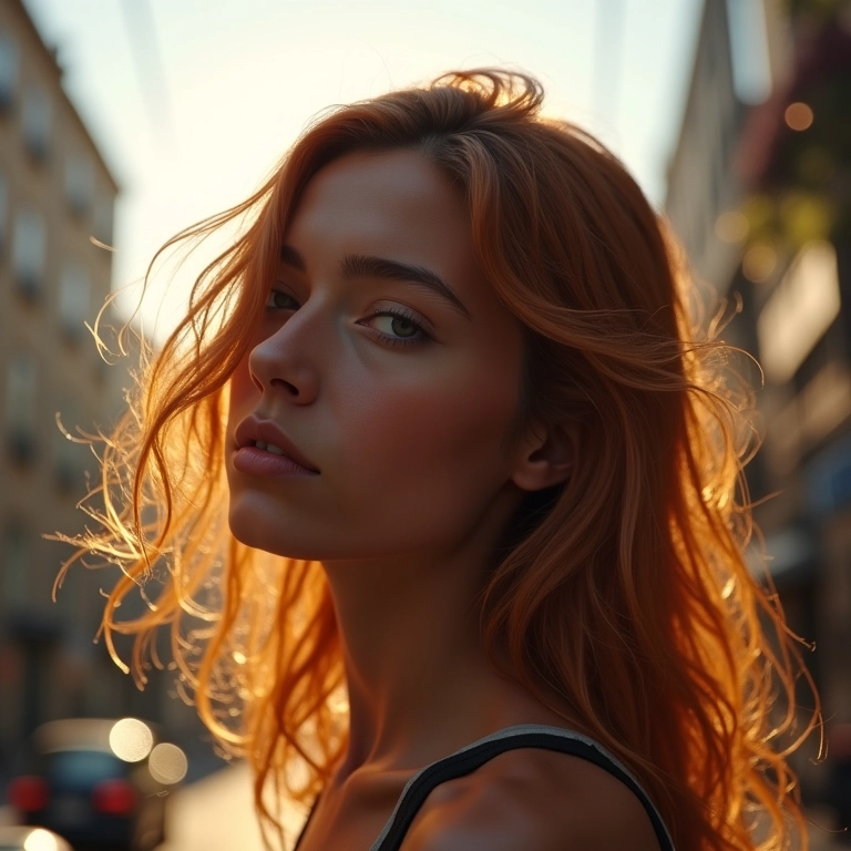 Cabelo exposto ao sol, vento e poluição em ambiente urbano.